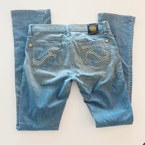 Rock and Republic Low-Rise Flare Jeans - Picture 1 of 14